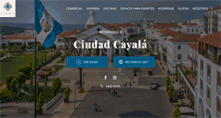 Desktop Screenshot of cayala.com.gt